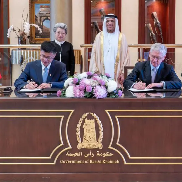 RAK Ruler witnesses signing of two MoUs between Ras Al Khaimah Government and leading Chinese financial institutions