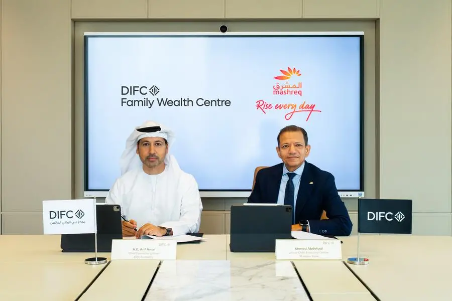 Mashreq And DIFC Forge Strategic Alliance To Enhance Fintech And Family Wealth Services