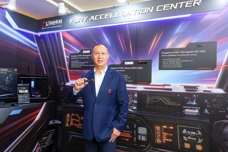 Kevin Wu, Vice President of Sales/Marketing and Business Development Vice President, APAC. Image Courtesy: Kingston