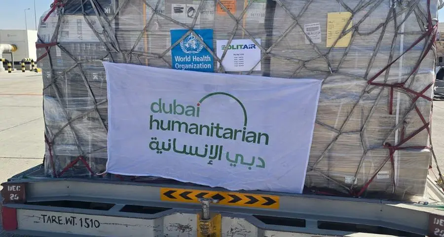 Dubai Humanitarian airlifts critical medical supplies with WHO