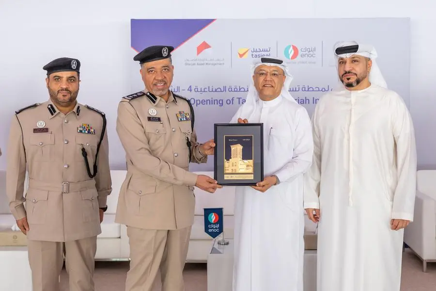Tasjeel is now operating 16 sites in Sharjah, including commercial facilities. Image Courtesy: ENOC Group