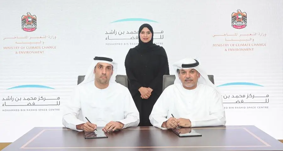 MOCCAE and Mohammed Bin Rashid Space Centre sign MoU to collaborate on environmental data and geospatial mapping