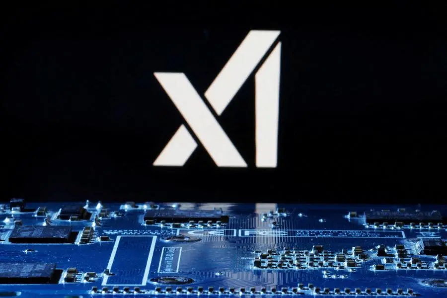 FILE PHOTO: xAI logo is seen near computer motherboard in this illustration taken January 8, 2024. REUTERS/Dado Ruvic/Illustration. , Reuters