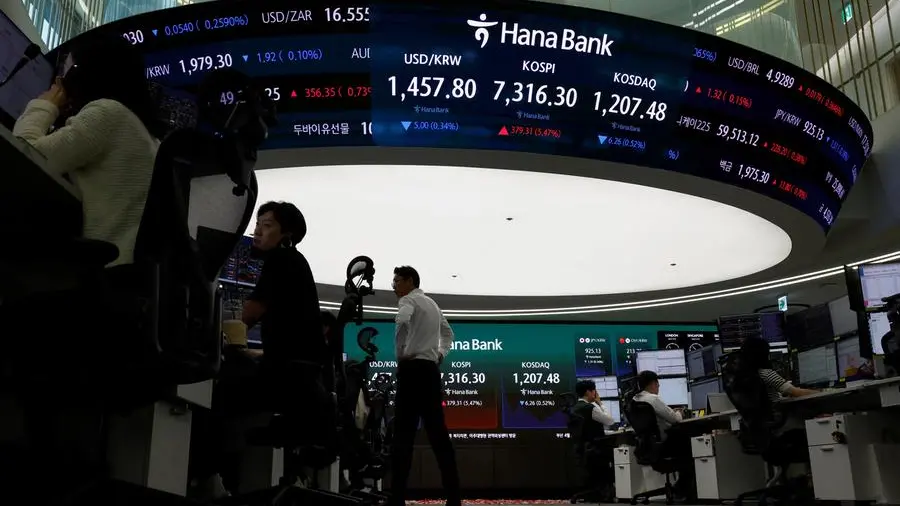 Asia markets hit records on AI euphoria, Iran peace hopes