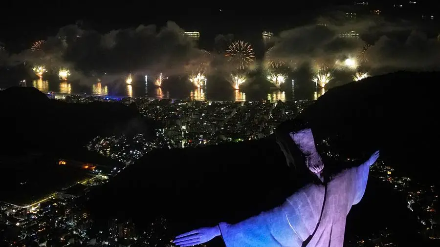 World greets 2025 after sweltering year of Olympics, turmoil and Trump