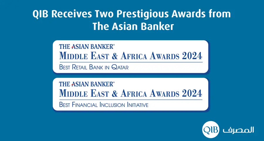 QIB receives two prestigious awards at the Asian banker Middle East and Africa finance awards 2024