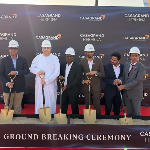 Casagrand Hermina breaks ground at Dubai Islands