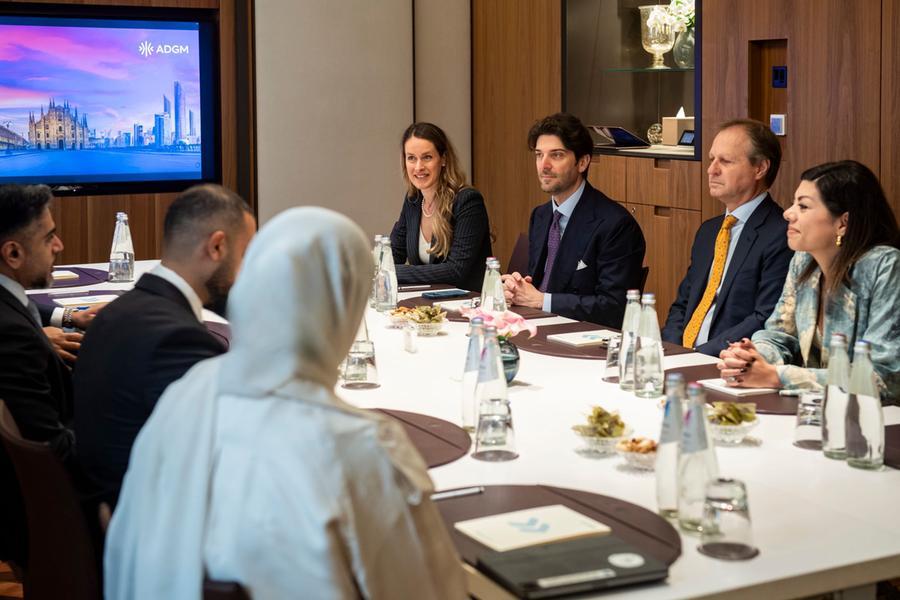 Abu Dhabi strengthens strategic financial engagement with Italy