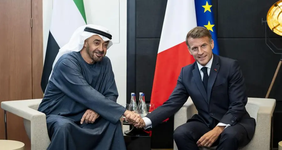 UAE and French Presidents discuss bilateral ties and regional developments