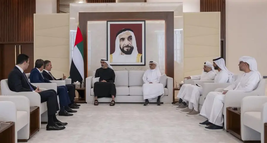 Khaled bin Mohamed bin Zayed meets CEO of Nubank for digital banking and financial services