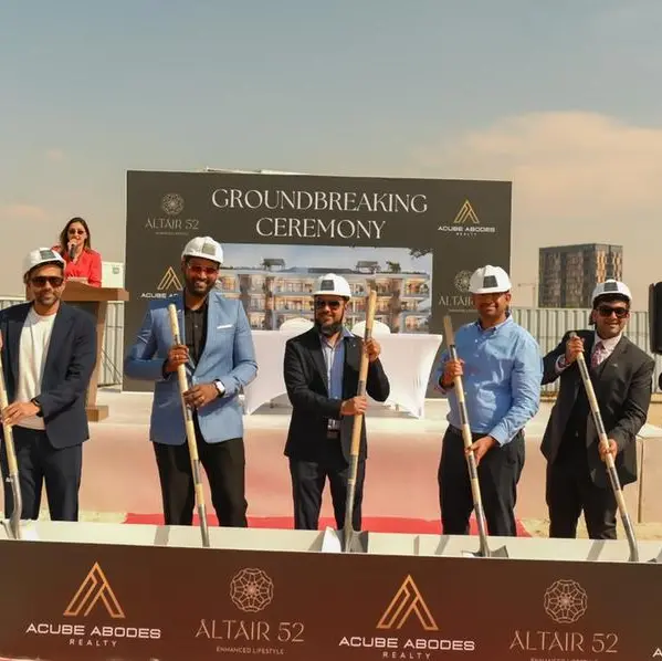 Acube Abodes Realty becomes one of the first developers to break ground in Dubai for Altair 52 project at Dubai South
