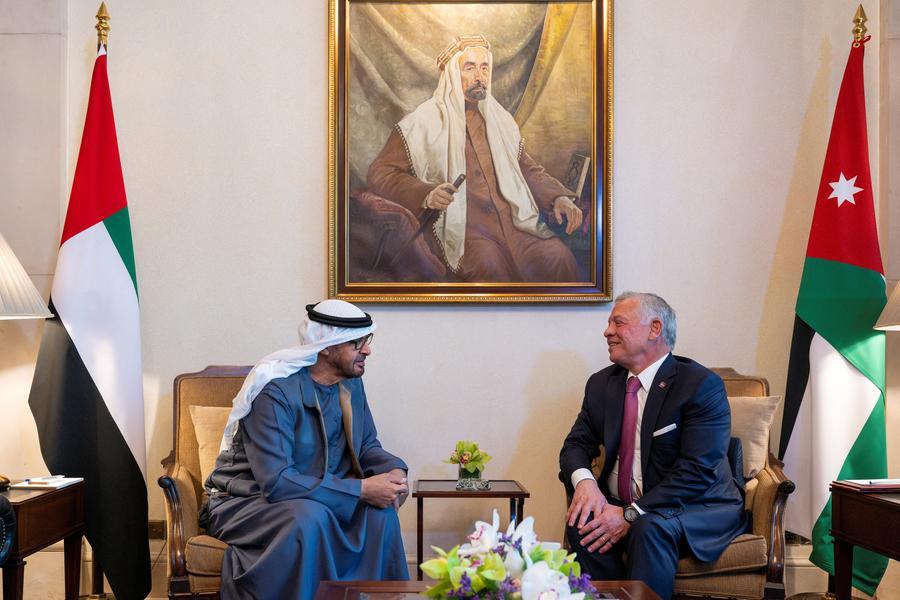 UAE President and King of Jordan discuss regional developments and implications for security and stability