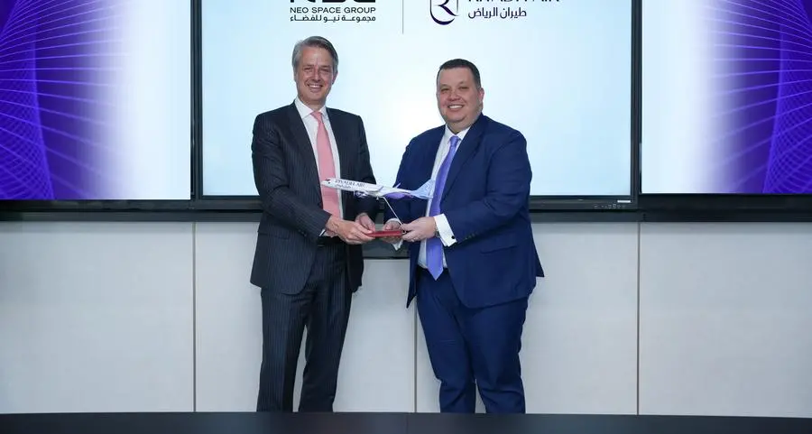 Riyadh Air partners with Neo Space Group to introduce cutting-edge high speed in-flight connectivity on its new Airbus A321 fleet