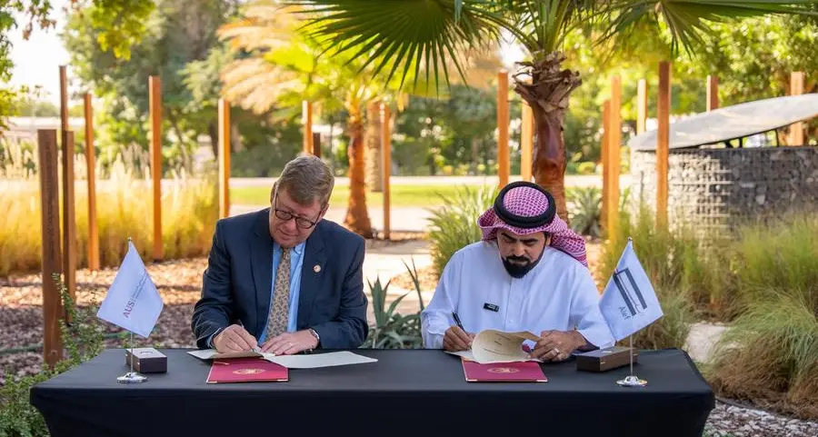\"مجموعة ألِف\" توقّع مذكرة تفاهم مع الجامعة الأميركية في الشارقة