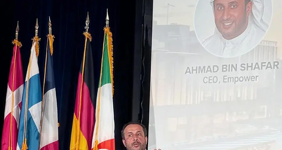 أحمد بن شعفار يستعرض تجربة الإمارات الرائدة في تبريد المناطق في جلسة رئيسية قي مؤتمر الجمعية الدولية لطاقة المناطق 2026