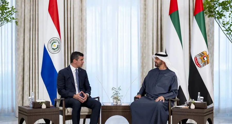 UAE, Paraguay Presidents explore ways to strengthen bilateral ties
