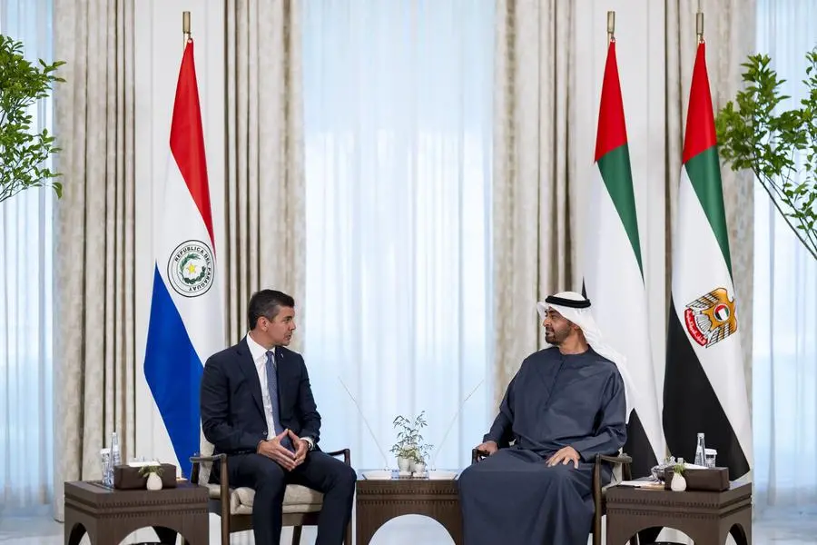 UAE, Paraguay Presidents explore ways to strengthen bilateral ties