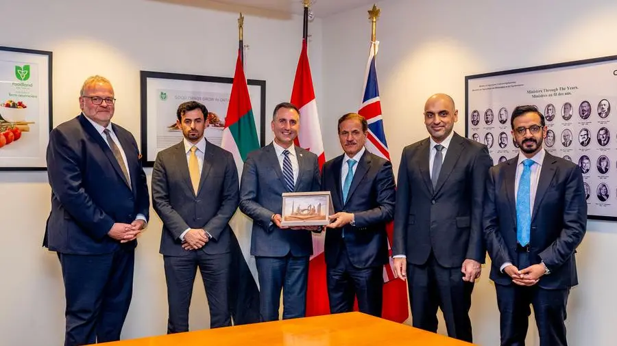 غرف دبي تبحث مع وزير الزراعة والأغذية في مقاطعة أونتاريو الكندية سبل تطوير التعاون الثنائي في قطاع الصناعات الغذائية