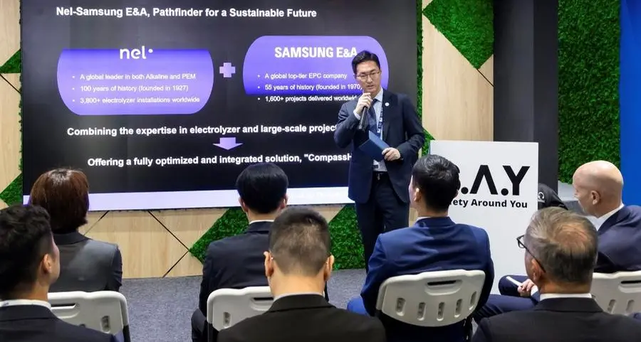 Samsung E&A launches Compass H2-P, a green hydrogen production solution