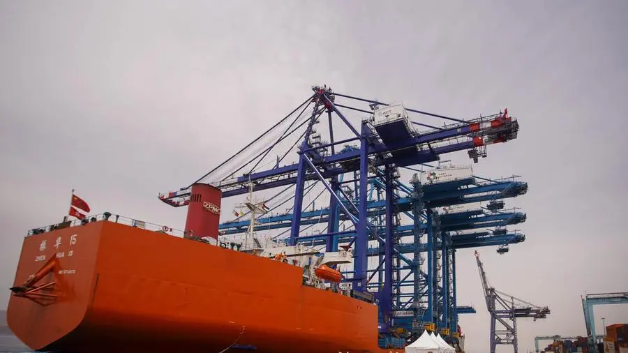 Aqaba Container Terminal unveils new STS gantry crane for enhanced operational capacity and efficiency