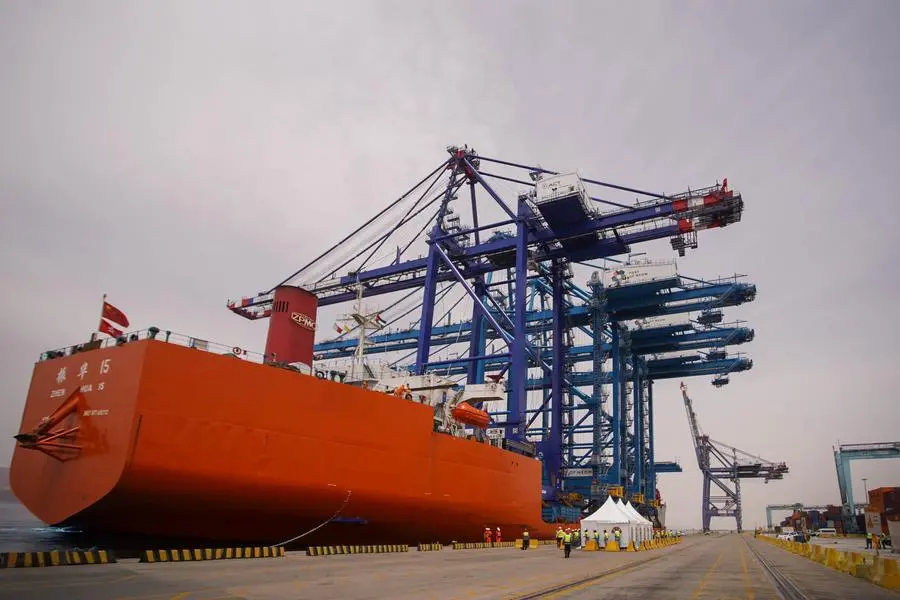 Aqaba Container Terminal (ACT), the preferred gateway for the Levant region and beyond, has announced the arrival of a state-of-the-art Ship-to-Shore (STS) gantry crane, worth USD 13 million. Image Courtesy: ACT