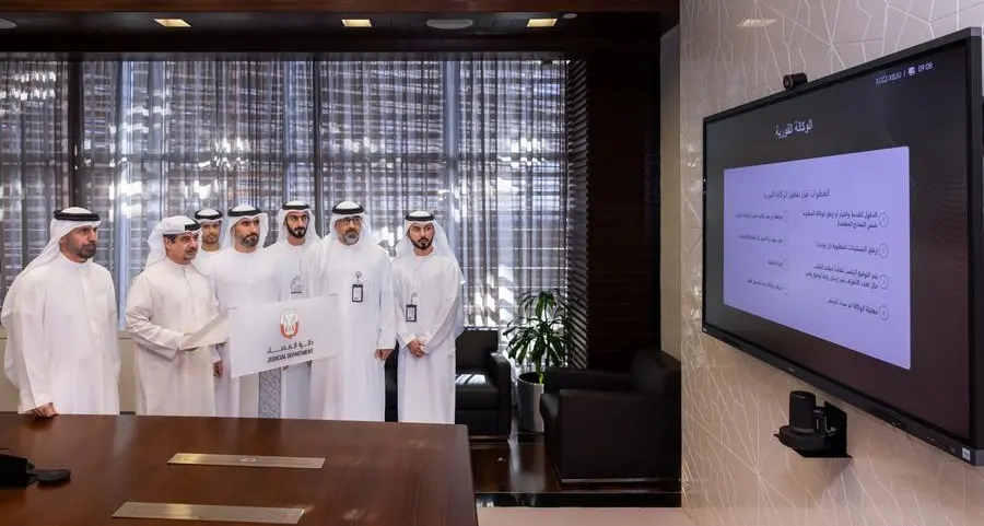 \"قضاء أبوظبي\" ترسخ ريادتها الرقمية بإطلاق أول خدمة لإصدار الوكالات تلقائياً على مستوى المنطقة