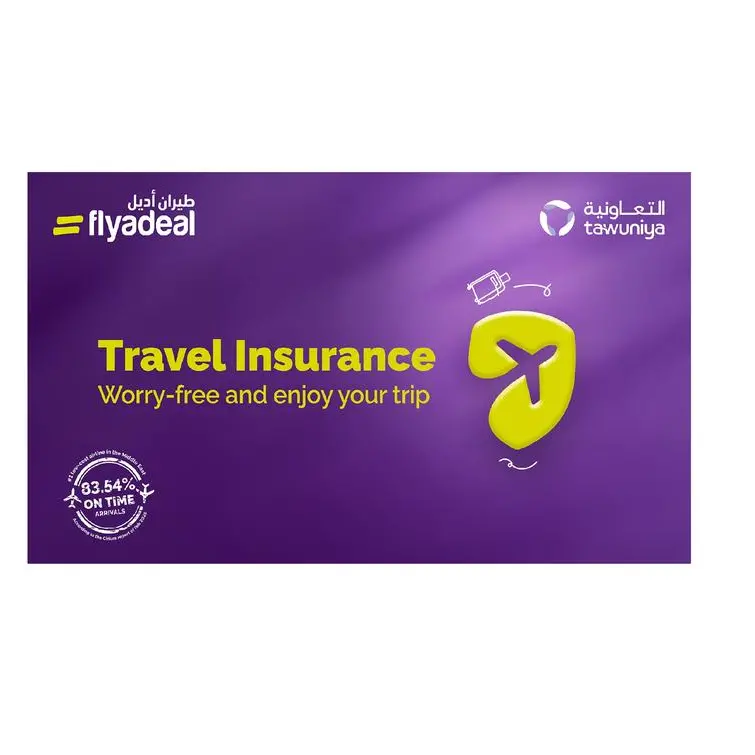 Flyadeal introduces travel insurance packages