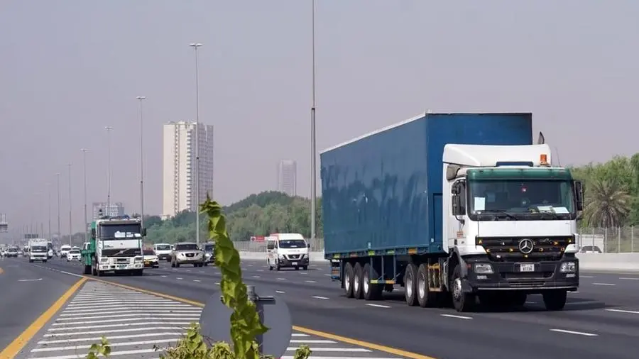 RTA, Dubai Police lift truck restrictions on emirate's roads until Wednesday evening