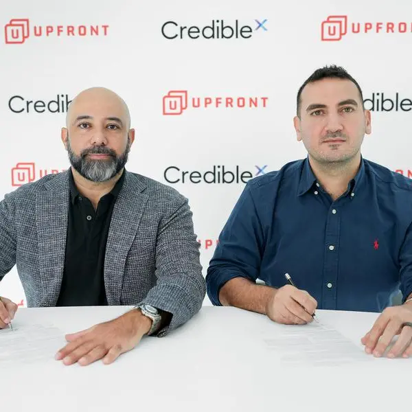 UPFRONT تتعاون مع \"كرديبل اكس\" لتعزيز شفافية البيانات في قطاع تمويل الشركات الصغيرة والمتوسطة