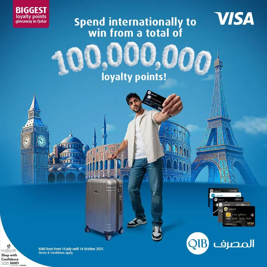 QIB and Visa launch cards summer spend campaign