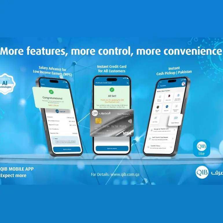 QIB expands its mobile app features to enhance customer experience