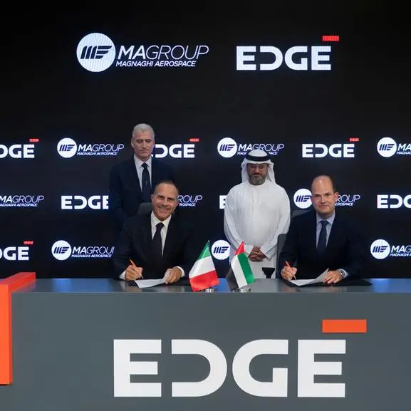 مجموعتا \"ايدج\" و\"ماغناغي ايروسبيس\" الإيطالية تُمهّدان للتعاون المستقبلي في أنظمة الطيران