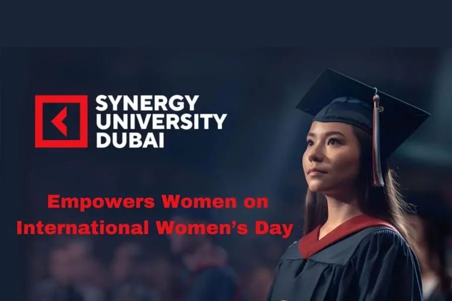 The university stands as a supportive pillar, helping women shatter barriers, navigate challenges and succeed in their careers. Image Courtesy: Synergy University Dubai