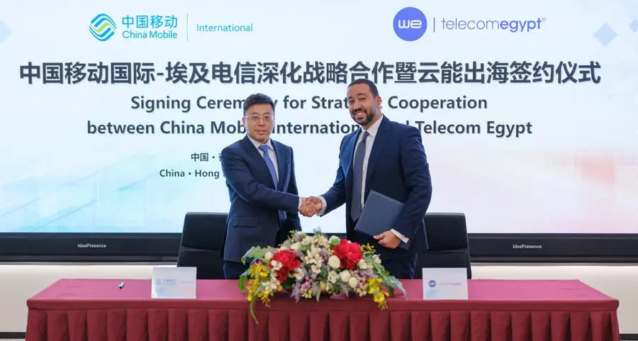 China Mobile International and Telecom Egypt forge strategic partnership