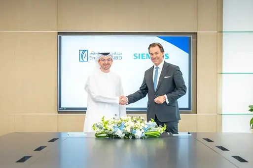Emirates NBD has partnered with Siemens, a global technology leader, to announce an innovative finance and resourcing agreement aimed at accelerating the funding of future green infrastructure projects in the UAE. Image courtesy: Emirates NBD