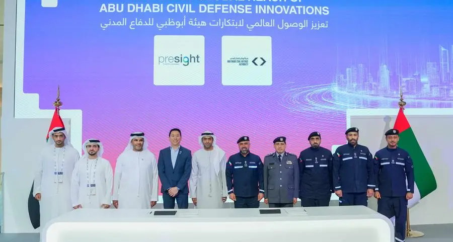 بريسايت توقع مذكرة تفاهم مع هيئة أبوظبي للدفاع المدني لتعزيز ابتكارات الذكاء الاصطناعي في مجال السلامة العامة والاستجابة للطوارئ