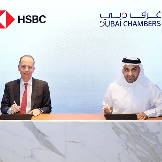 Dubai Chambers signs MoU with HSBC to support expansion of companies locally and globally