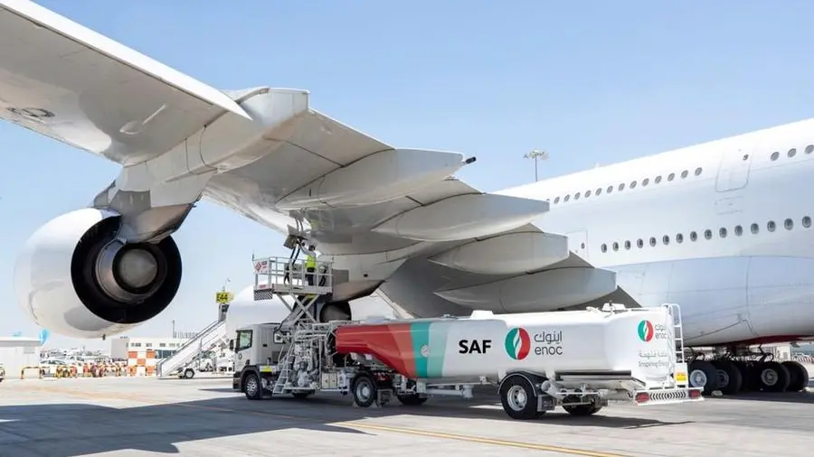 ENOC powers aviation sustainability at Dubai Airshow