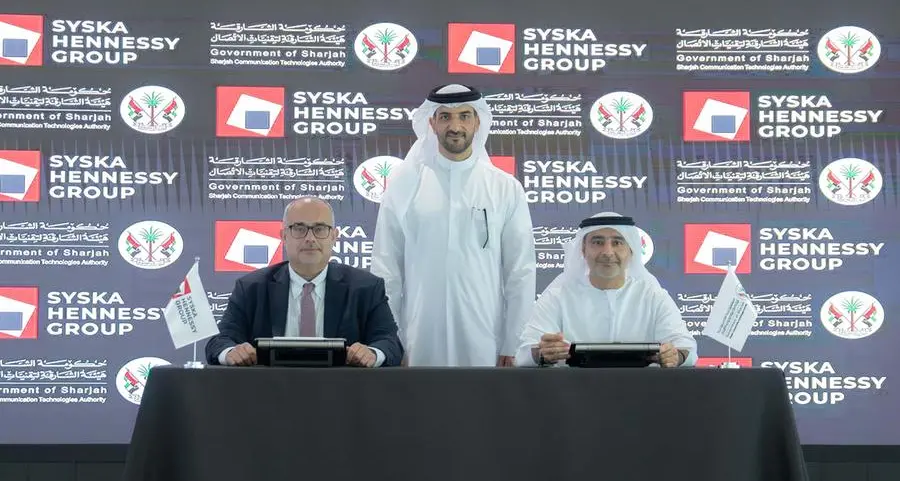 Sultan bin Ahmed witnesses signing agreement of SCTA, Syska Group