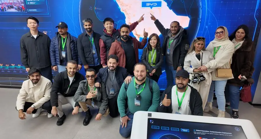 الفطيم BYD السعودية تنظّم رحلة حصرية لوفد من الإعلاميين والمؤثرين السعوديين لمركز BYD العالمي في الصين