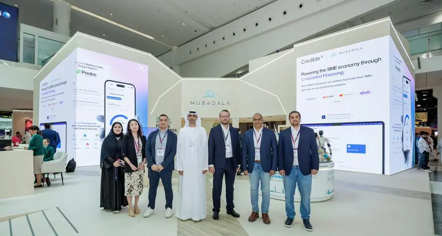 شركة \"كريديبل إكس\" تعلن إنجاز جولة تمويلية من الفئة (A) \"بقيادة \"مبادلة لدعم تمويل الشركات الصغيرة والمتوسطة في دولة الإمارات