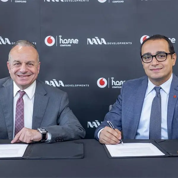 NAIA Developments partners with Vodafone Egypt to provide \"Triple Play\" across its various projects