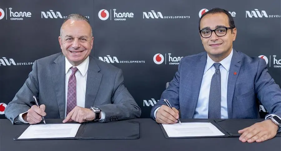 NAIA Developments partners with Vodafone Egypt to provide \"Triple Play\" across its various projects