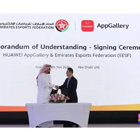 HUAWEI AppGallery and Emirates Esports Federation join forces to shape the future of esports and gaming