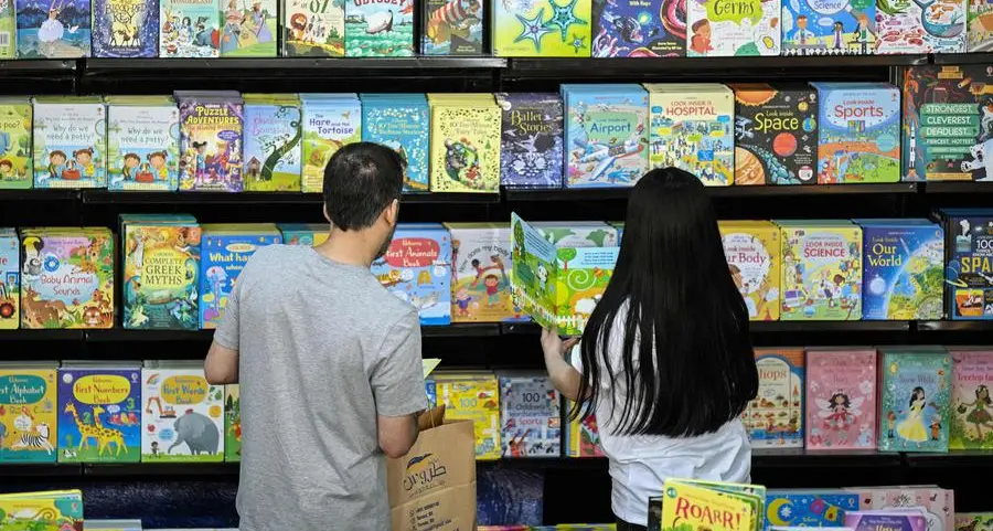 Students flock to Kuwait book fair ground