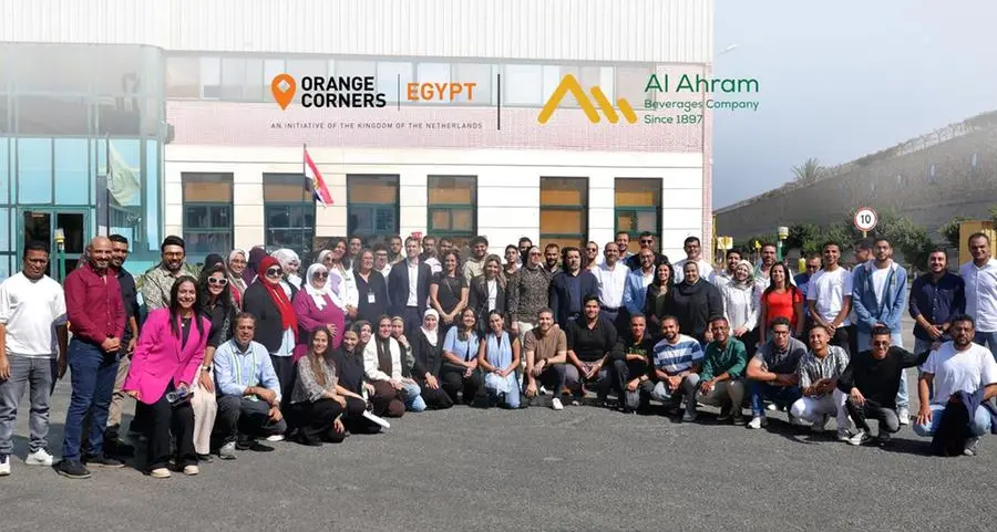 Al Ahram Beverages Company hosts Orange Corners Egypt entrepreneurs at their Sharkia plant