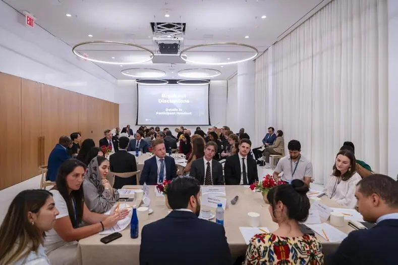 The Ideation Lab was held alongside the UAE delegation\\u2019s participation at the High-Level Political Forum (HLPF). Image Courtesy: UAE Government Experience Exchange Programme