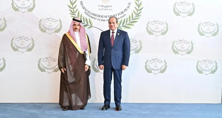Saudi foreign minister meets Egypt’s president in Cairo