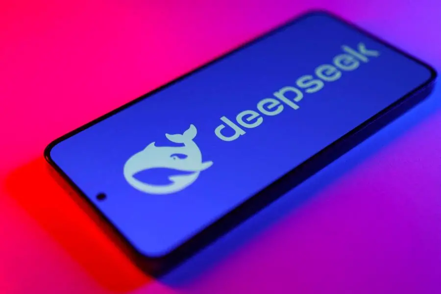 FILE PHOTO: The Deepseek logo is seen in this illustration taken on January 29, 2025. REUTERS/Dado Ruvic/Illustration. , Reuters