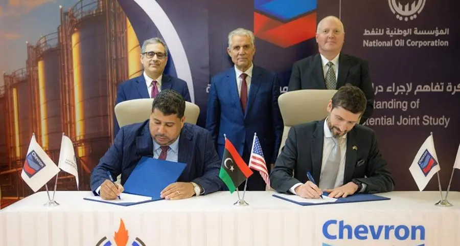 Libya’s NOC signs MOU with Chevron to assess shale oil and gas potential